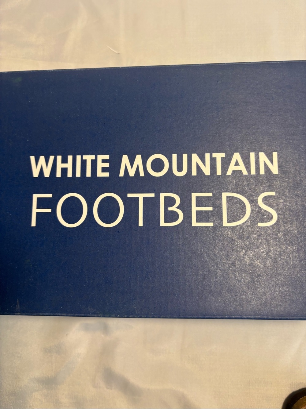 White Mountain Hayloft Beige Suede Double‑Strap Buckle Sandals 8 New - Picture 6 of 7